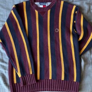 Vintage 90’s striped Tommy Hilfiger knit sweater
